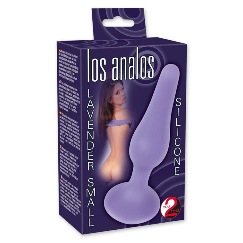 You2Toys Los Analos Lila Butt Plug SMALL Κύρια εικόνα προϊόντος