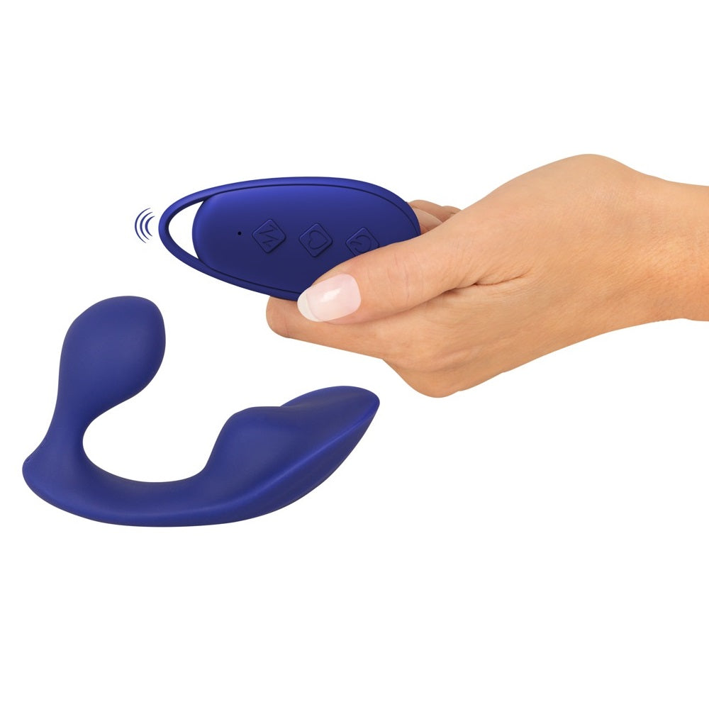 Remote Controlled Anal Clitoral Lay-On Panty Vibrator
