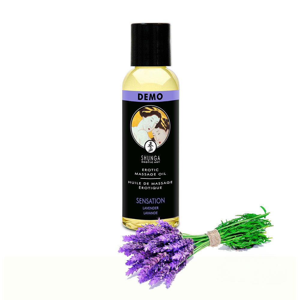 Shunga Massage Oil Sensation Lavender 60ml