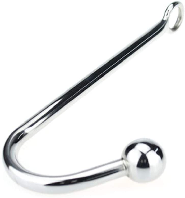 Bondage Handcuffs chained with Anal Hook - image 2