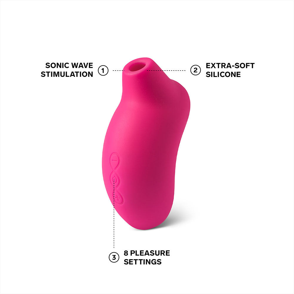 Lelo Sona Clitoral Massager Cerise - image 2