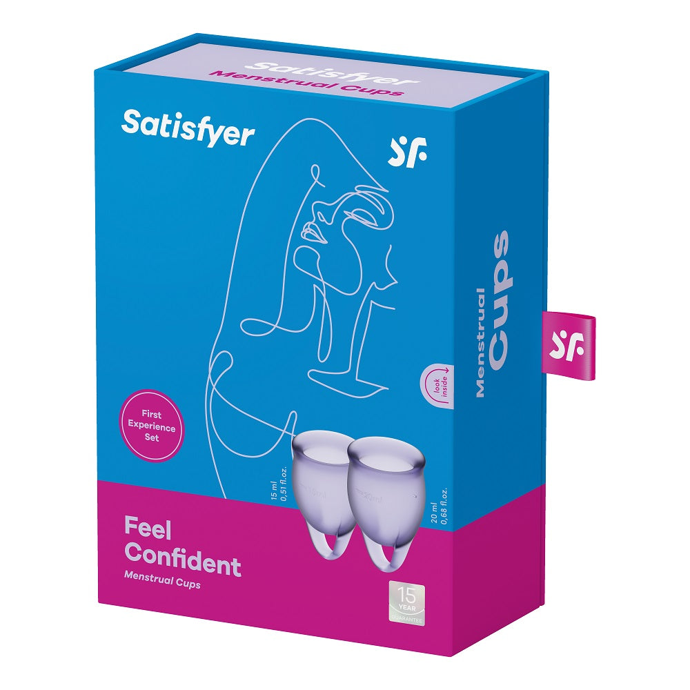 Feel Confident Menstrual Cup Purple