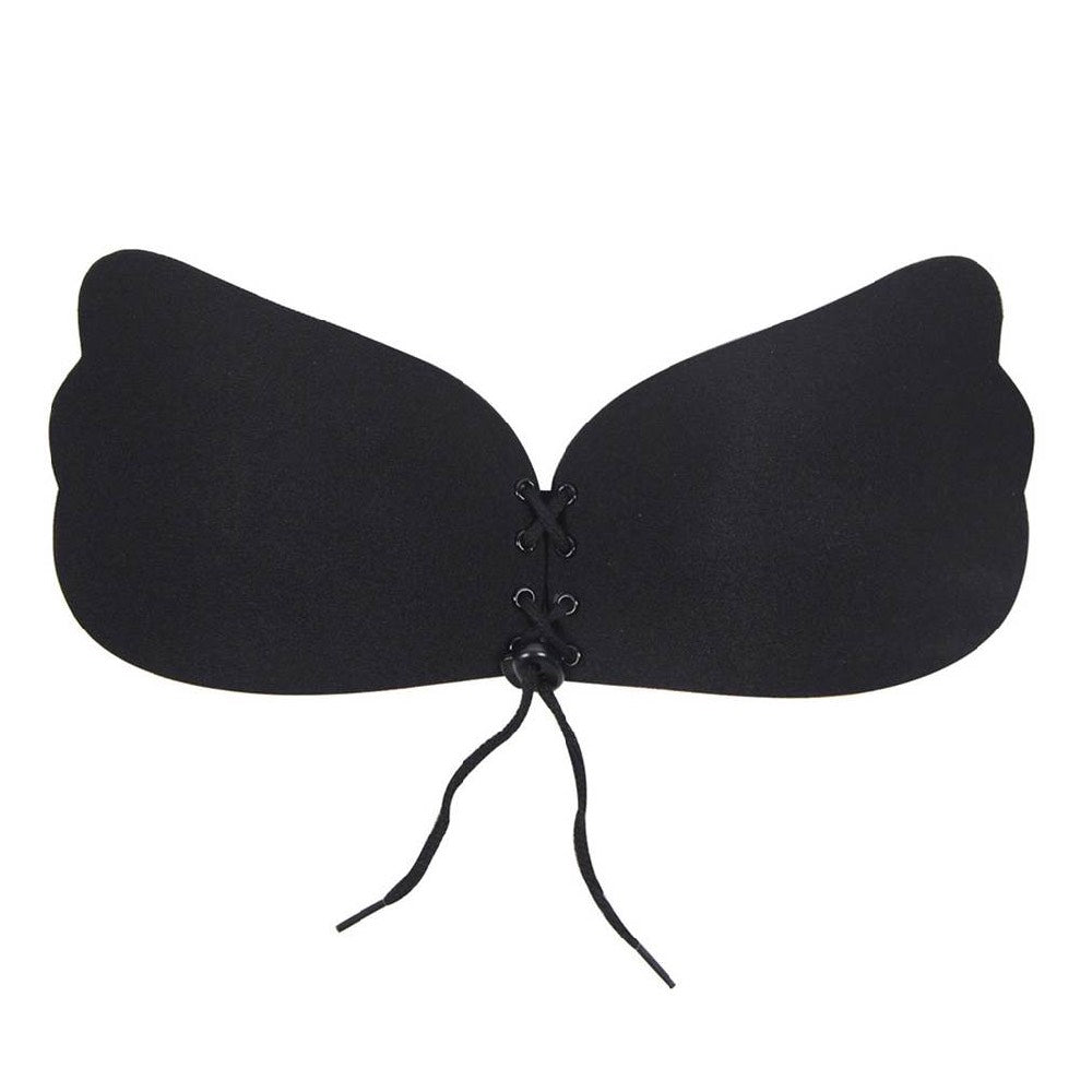 Strapless Magic Push Up Bra Black