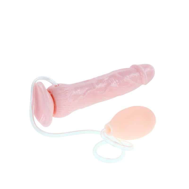 Realistic hand-pump Squirting Ejaculating Dildo 20 cm Κύρια εικόνα προϊόντος