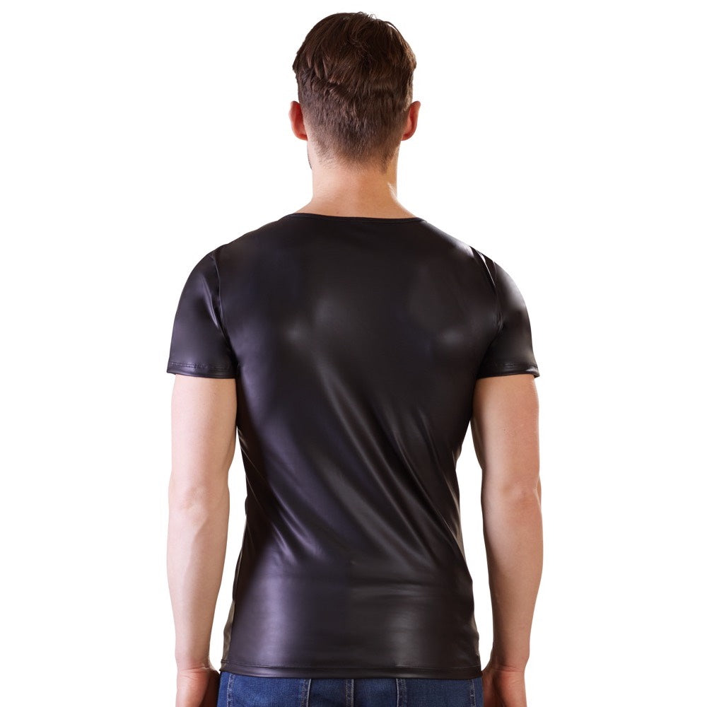Wetlook Shirt With Translucent Bet - image 3