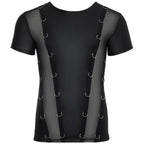 Wetlook Shirt With Translucent Bet