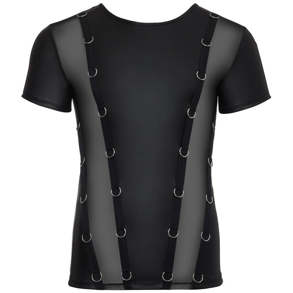 Wetlook Shirt With Translucent Bet