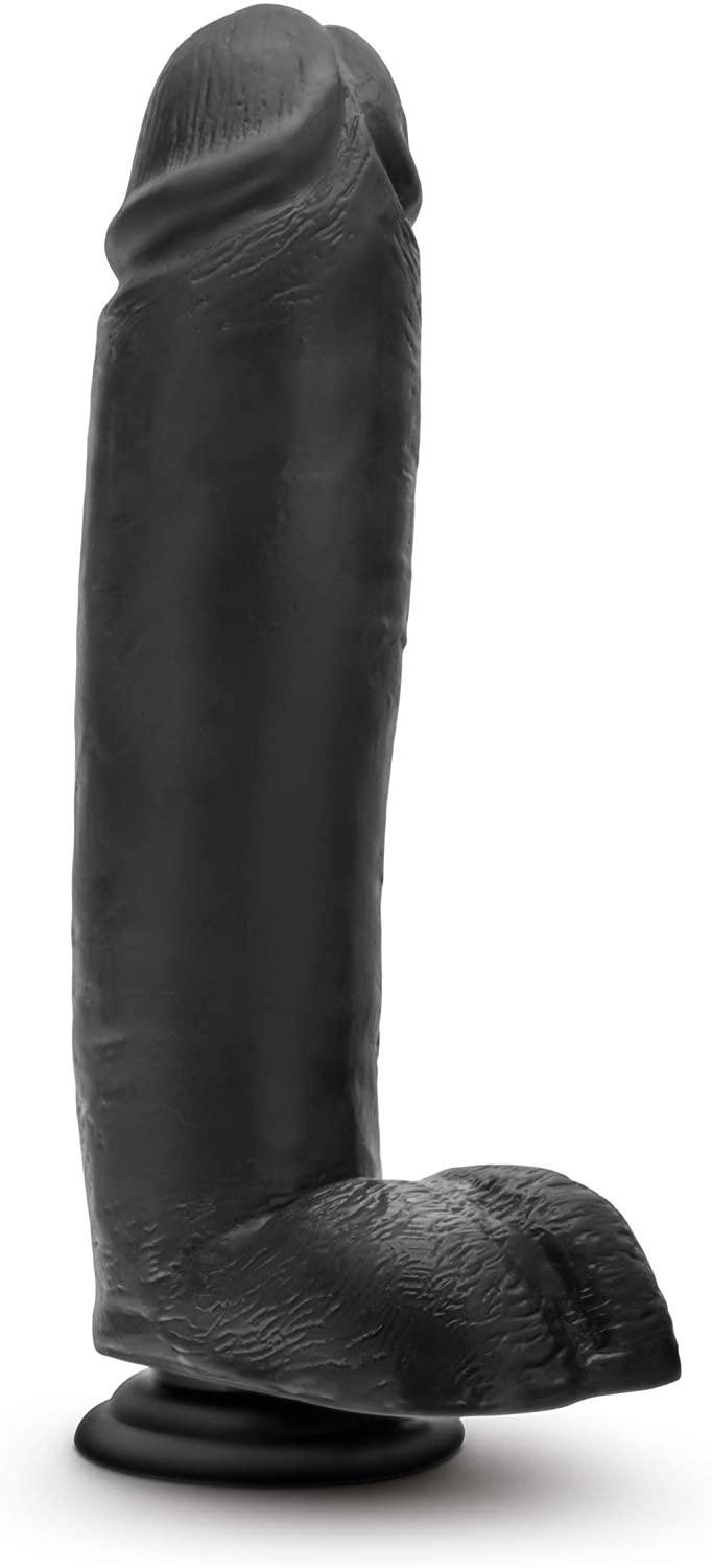 Au Naturel Bold Huge 10.5 inch Dildo Black - image 7