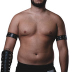 Leather Fetish Armband Bracelet - image 2