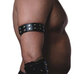 Leather Fetish Armband Bracelet - image 3