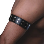 Leather Fetish Armband Bracelet - image 4