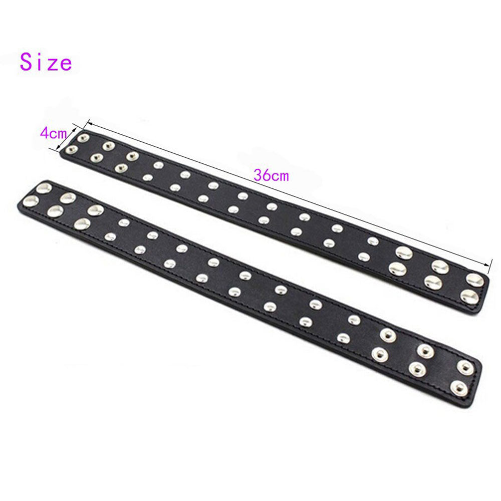 Leather Fetish Armband Bracelet - image 5