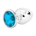 LARGE Naughty Toys Alu Butt Plug TURQUOISE