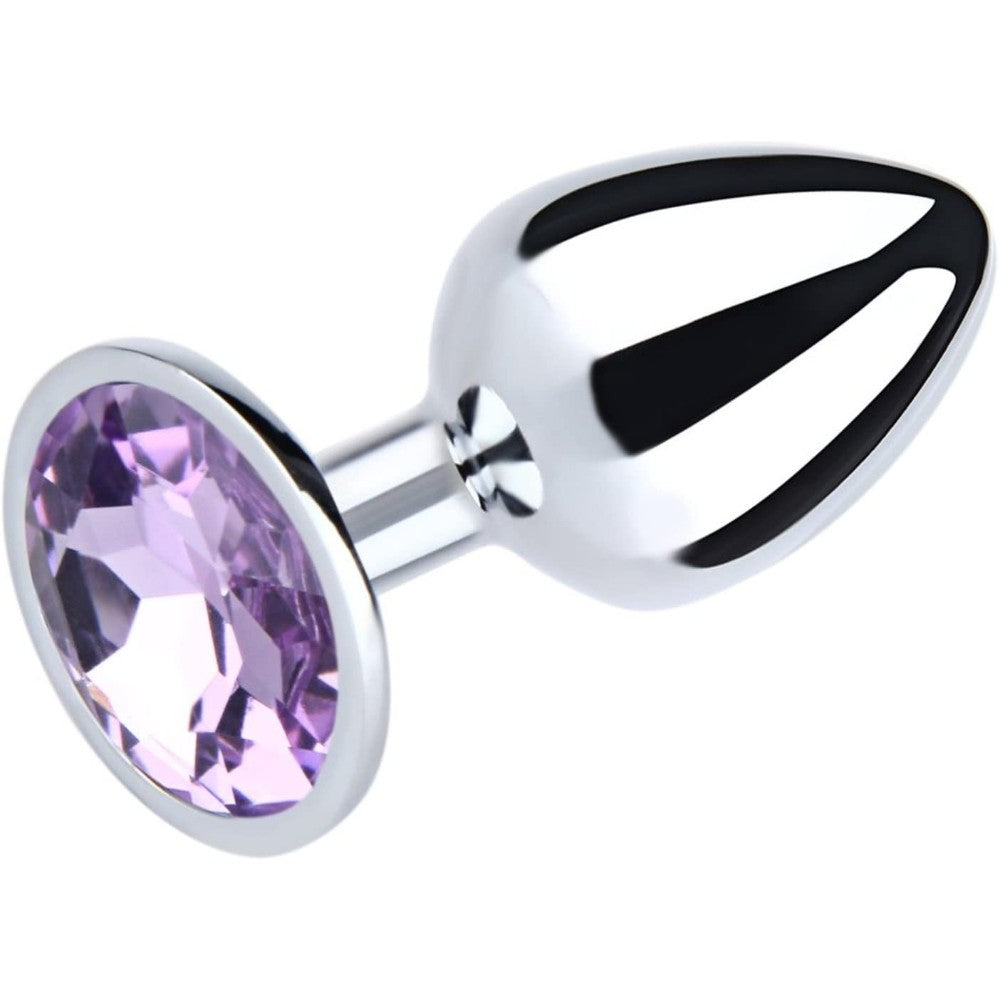 MEDIUM Light PURPLE Naughty Toys Alu Butt Plug - image 4