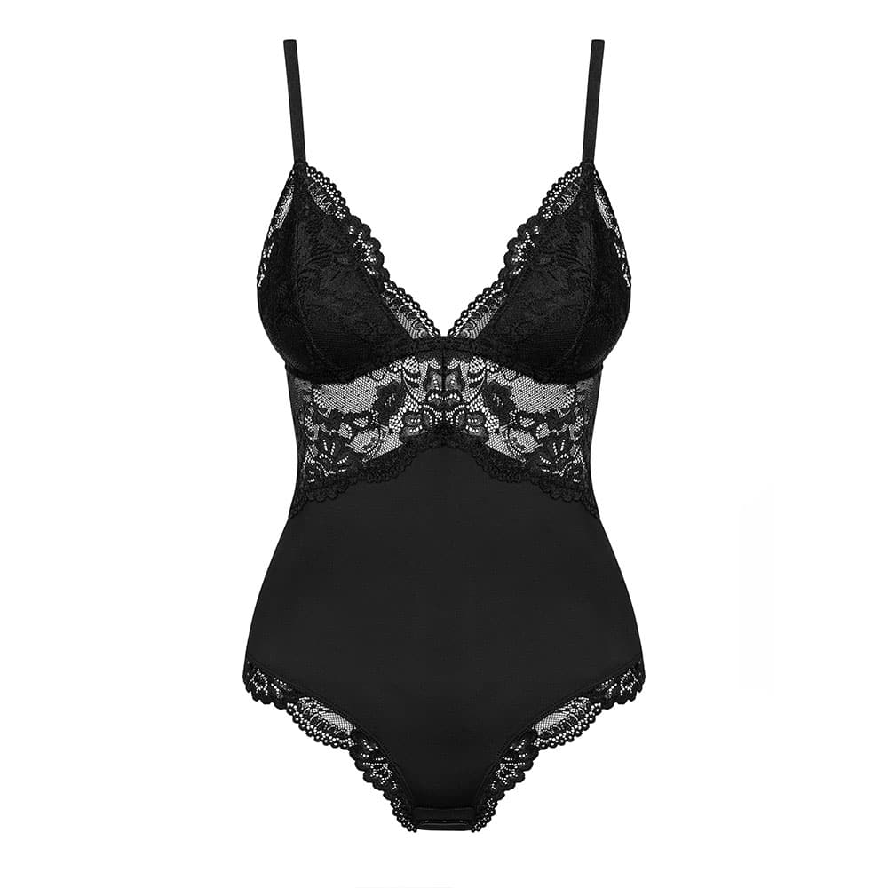 Obsessive Sensual Lacy Black Teddy Main image