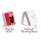 Obsessive Sensual Chemise with Thong Black - image 5