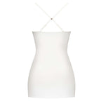 Obsessive White Chemise with Lace Cups and Thong - image 4