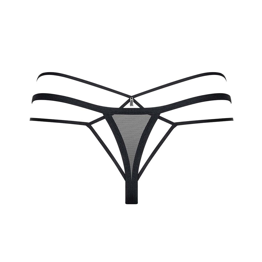 Obsessive Strappy Thong Black - image 5
