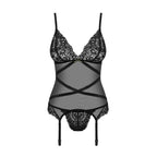 Obsessive Bondea Corset with String Black - image 3