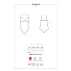 Obsessive Rougebelle Crotchless Teddy Red - image 7