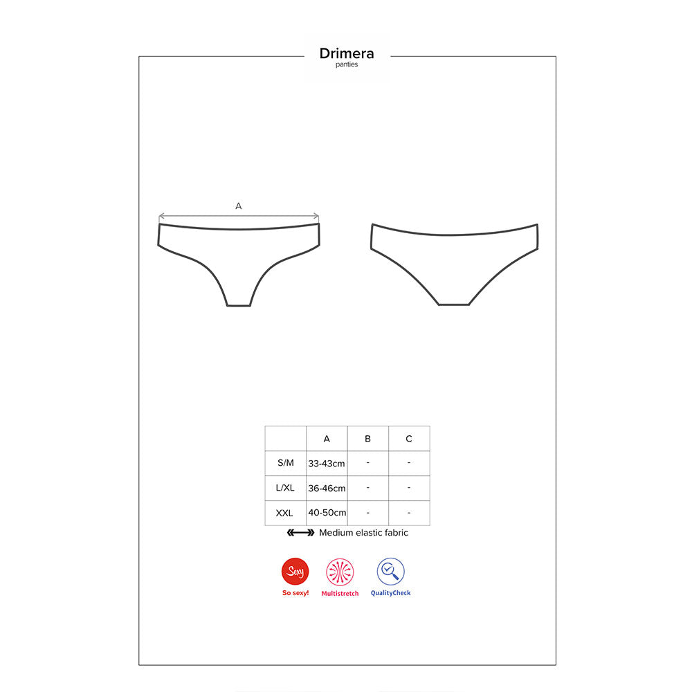 Obsessive Drimera Panties With Sexy Cut Blue - image 7