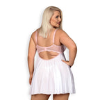 Obsessive Plus Size Girlly Babydoll With Thong - image 3