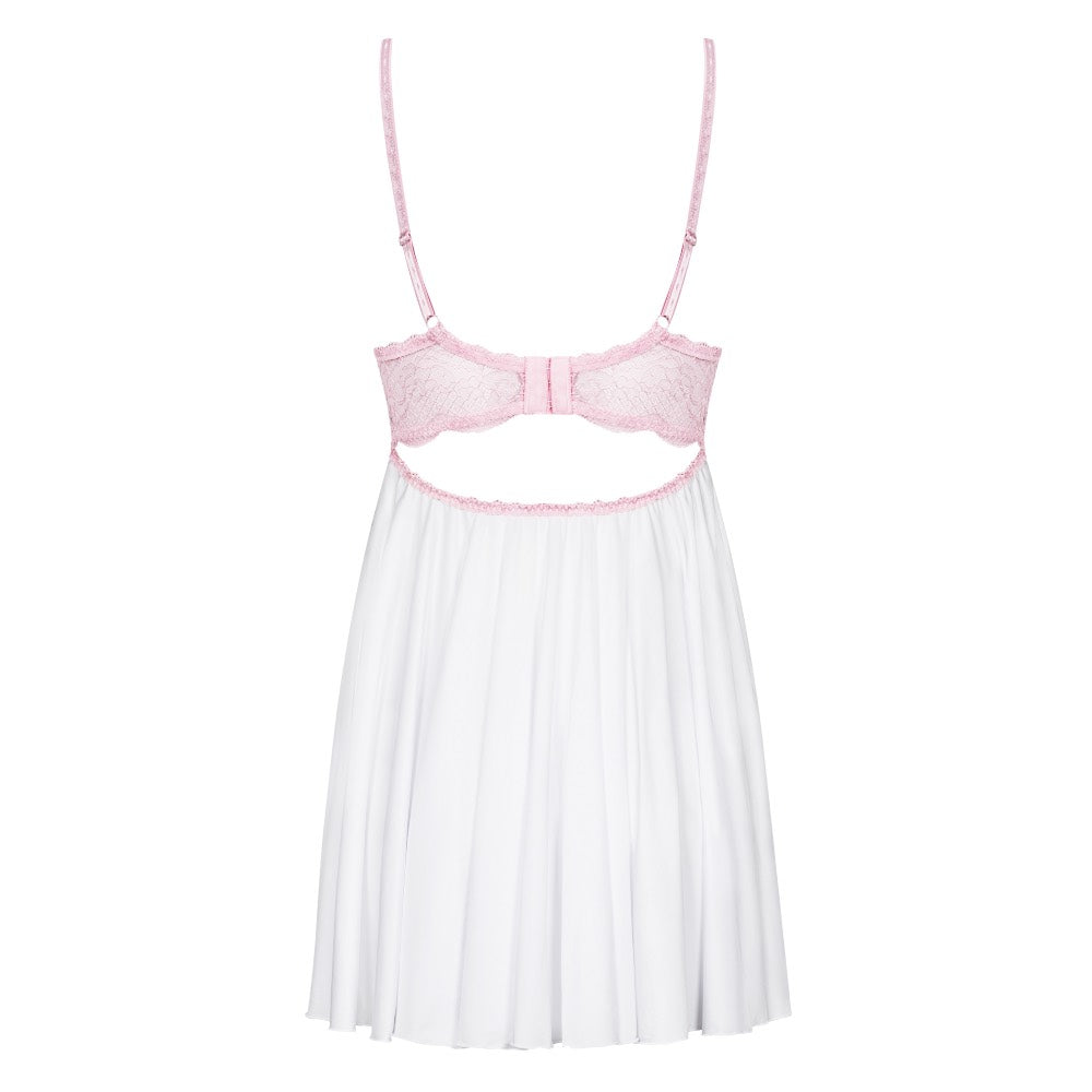 Obsessive Plus Size Girlly Babydoll With Thong - image 4