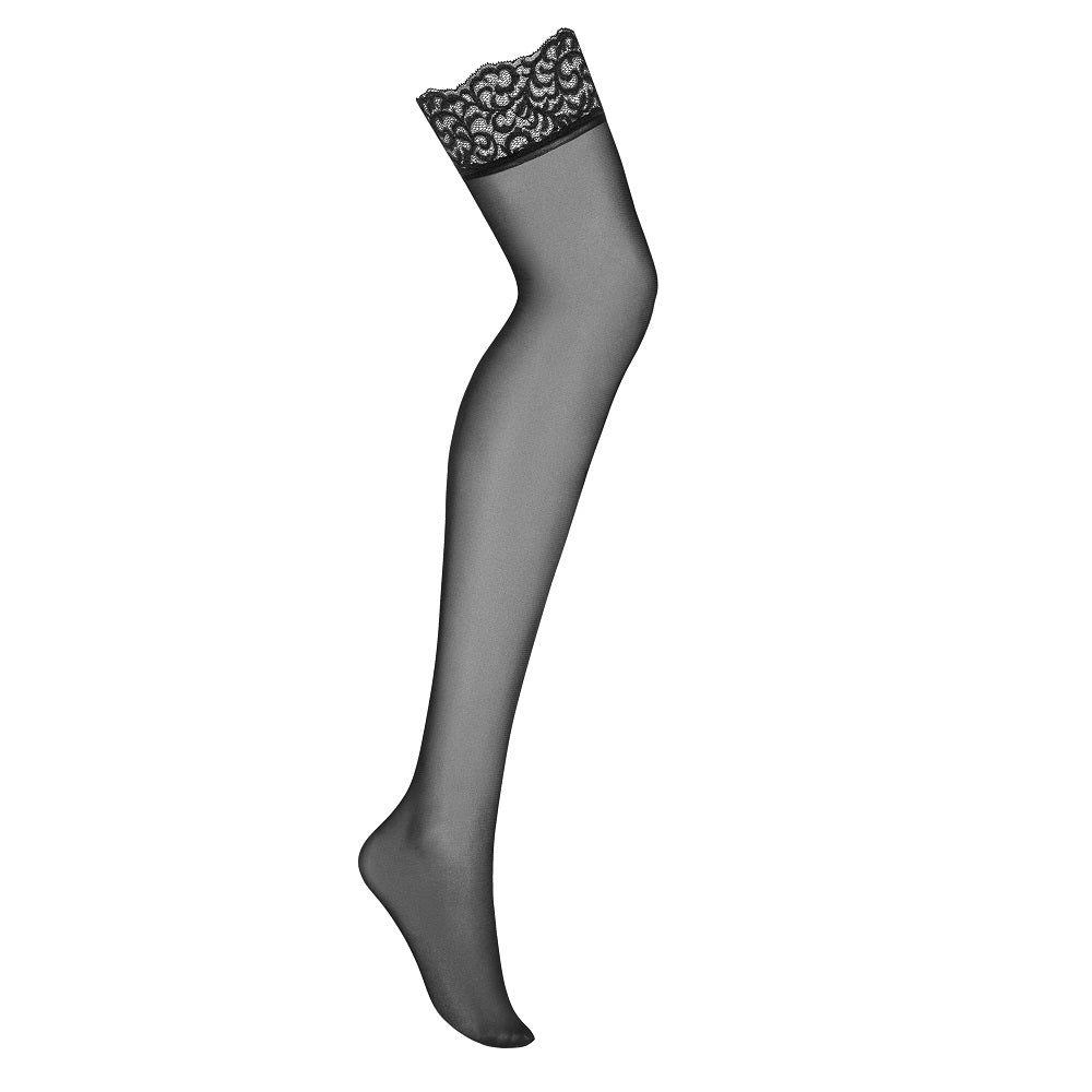 Obsessive Laluna Stockings With Lace Κύρια εικόνα προϊόντος