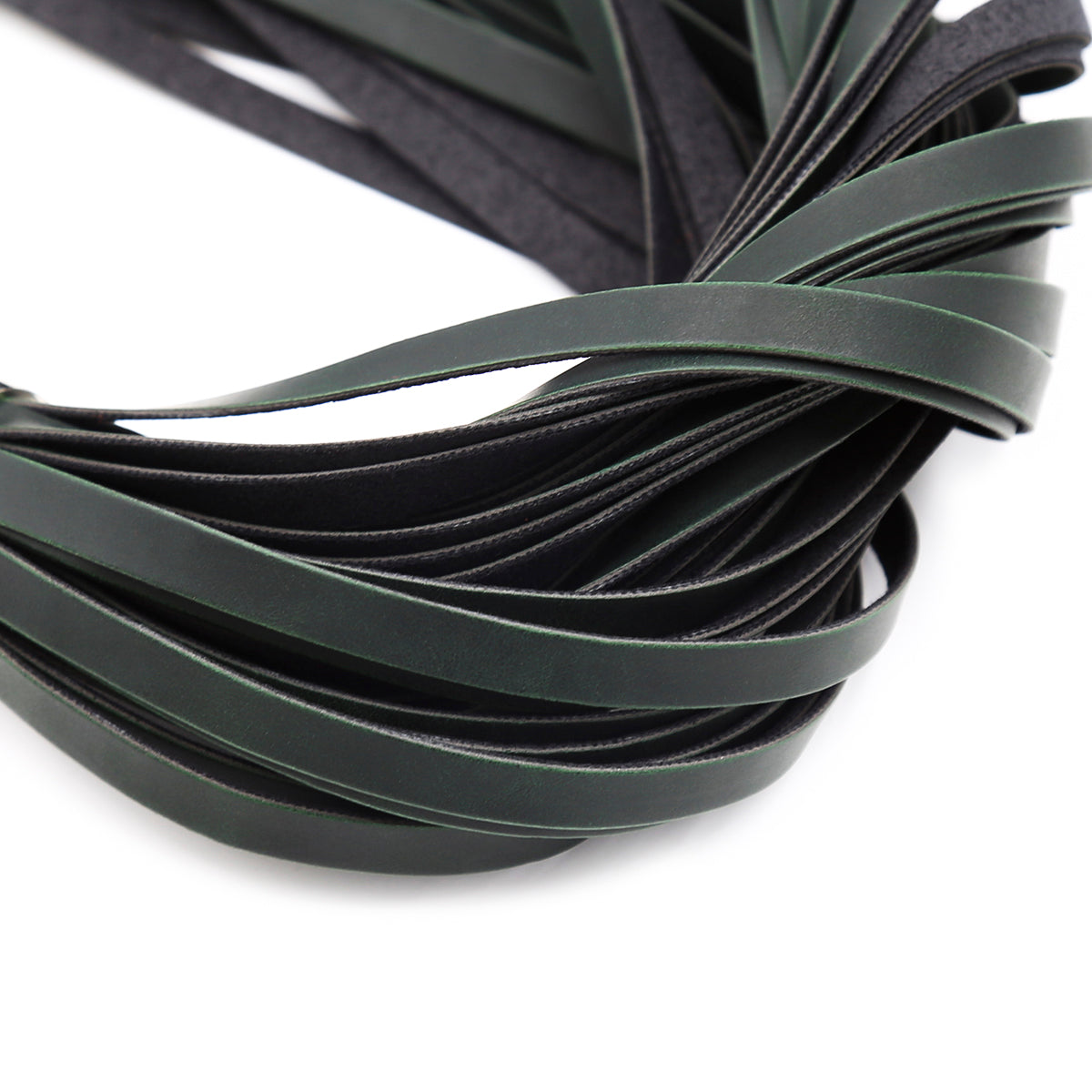 Gladiators Black Leather Flogger Whip 63 cm - image 5