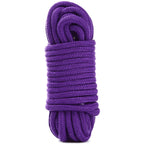 BDSM Cotton Bondage Rope 5 meters PURPLE - image 2