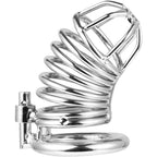 Small - Medium Stainless Steel Chastity Penis Cage - image 6
