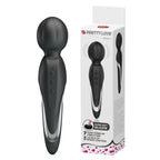 Pretty Love Walter Black Soft Silicone Wand Vibe massager
