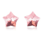 Pink Sparkling Star Nipple Covers