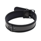 Black Neoprene Bondage Puppy collar O/S - image 2