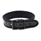 Black Neoprene Bondage Puppy collar O/S