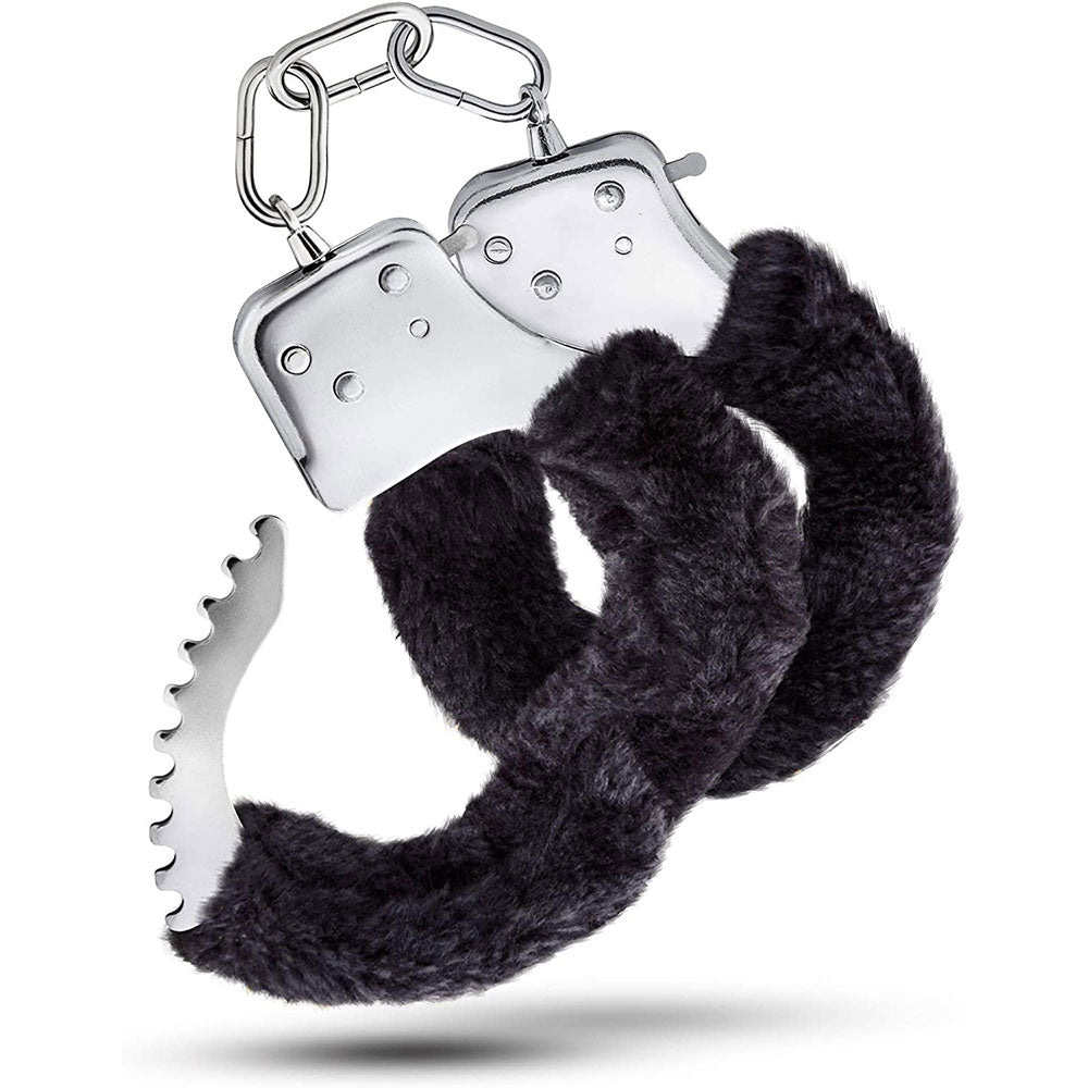 Naughty Toys Furry Wrist Cuffs Black - image 6