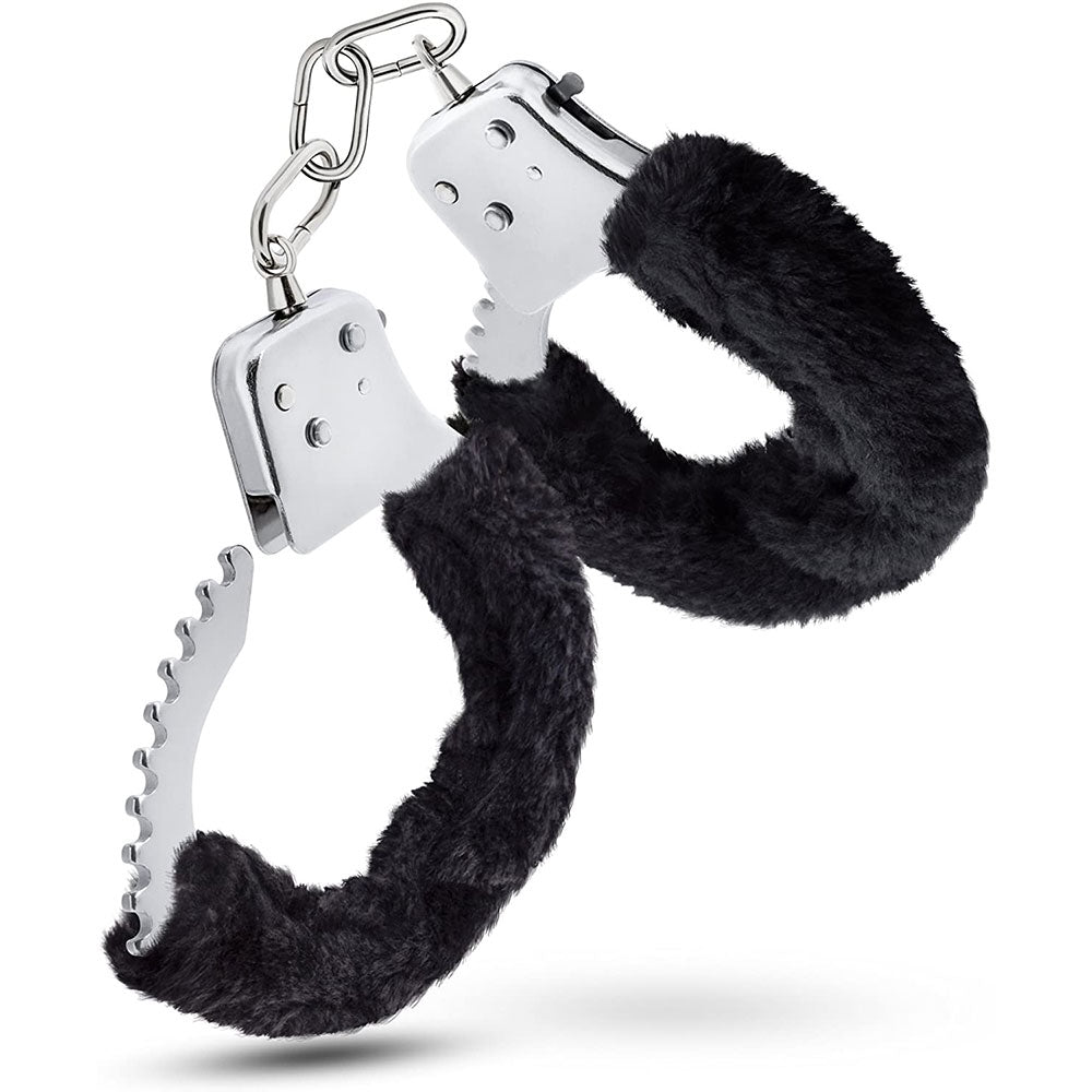 Naughty Toys Furry Wrist Cuffs Black - image 7