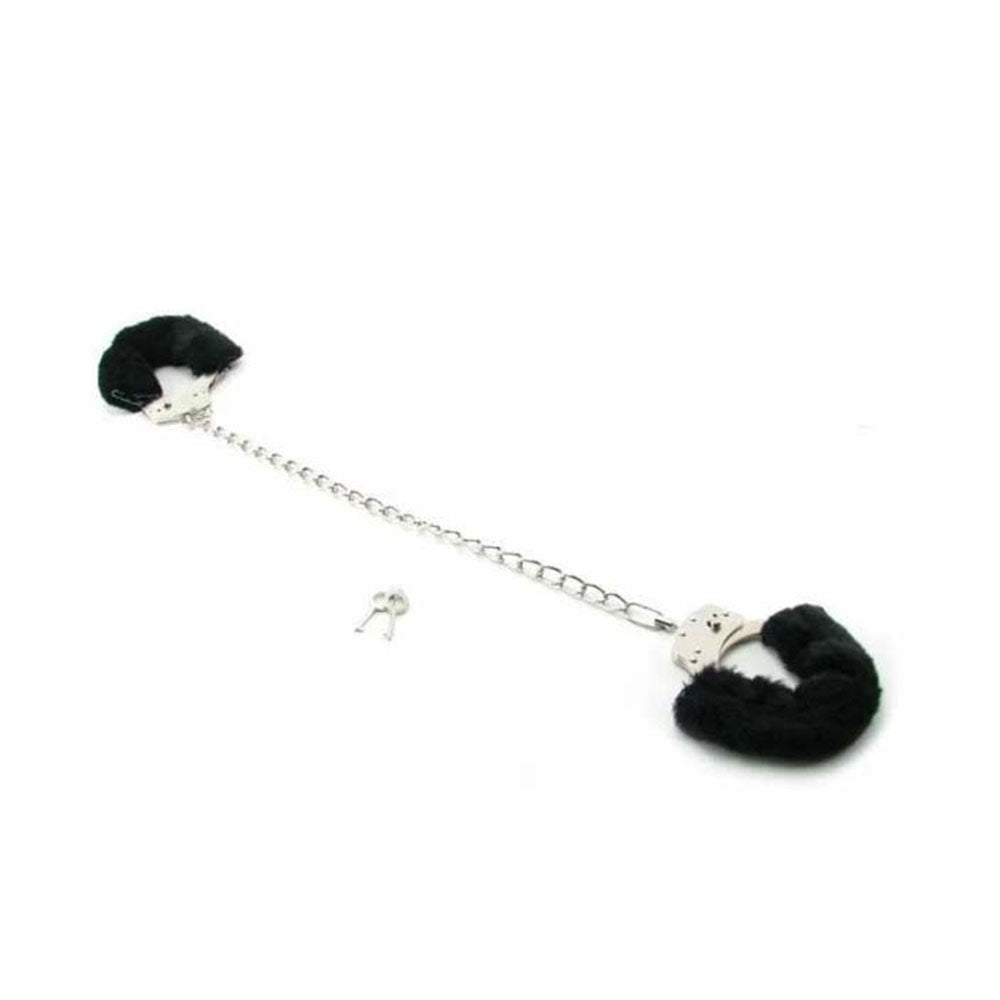 Naughty Toys Furry Ankle Cuffs Black - image 3