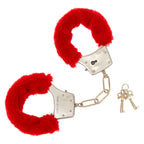 Naughty Toys Furry Wrist Cuffs Red - image 5