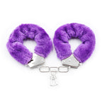 Naughty Toys Furry Wrist Cuffs Purple