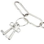 Fetish Play Pink Furry Metal Handcuffs - image 7