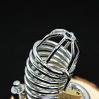 Stainless Steel Chastity Penis Cage M-L - image 5