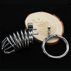 Stainless Steel Chastity Penis Cage M-L - image 4