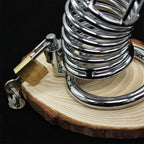 Stainless Steel Chastity Penis Cage M-L - image 8