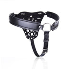 Penis and testicles Lockdown Chastity Belt Thong M-XL - image 3