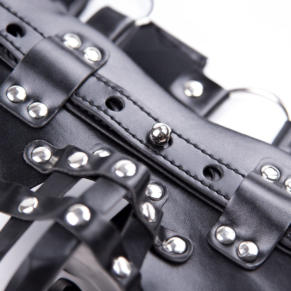 Penis and testicles Lockdown Chastity Belt Thong M-XL - image 8