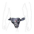Penis and testicles Lockdown Chastity Belt Thong M-XL - image 2