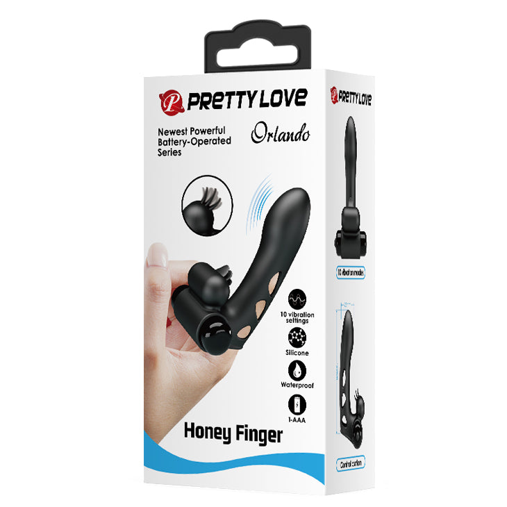 Pretty Love Orlando Finger Sleeve Vibrator - image 3