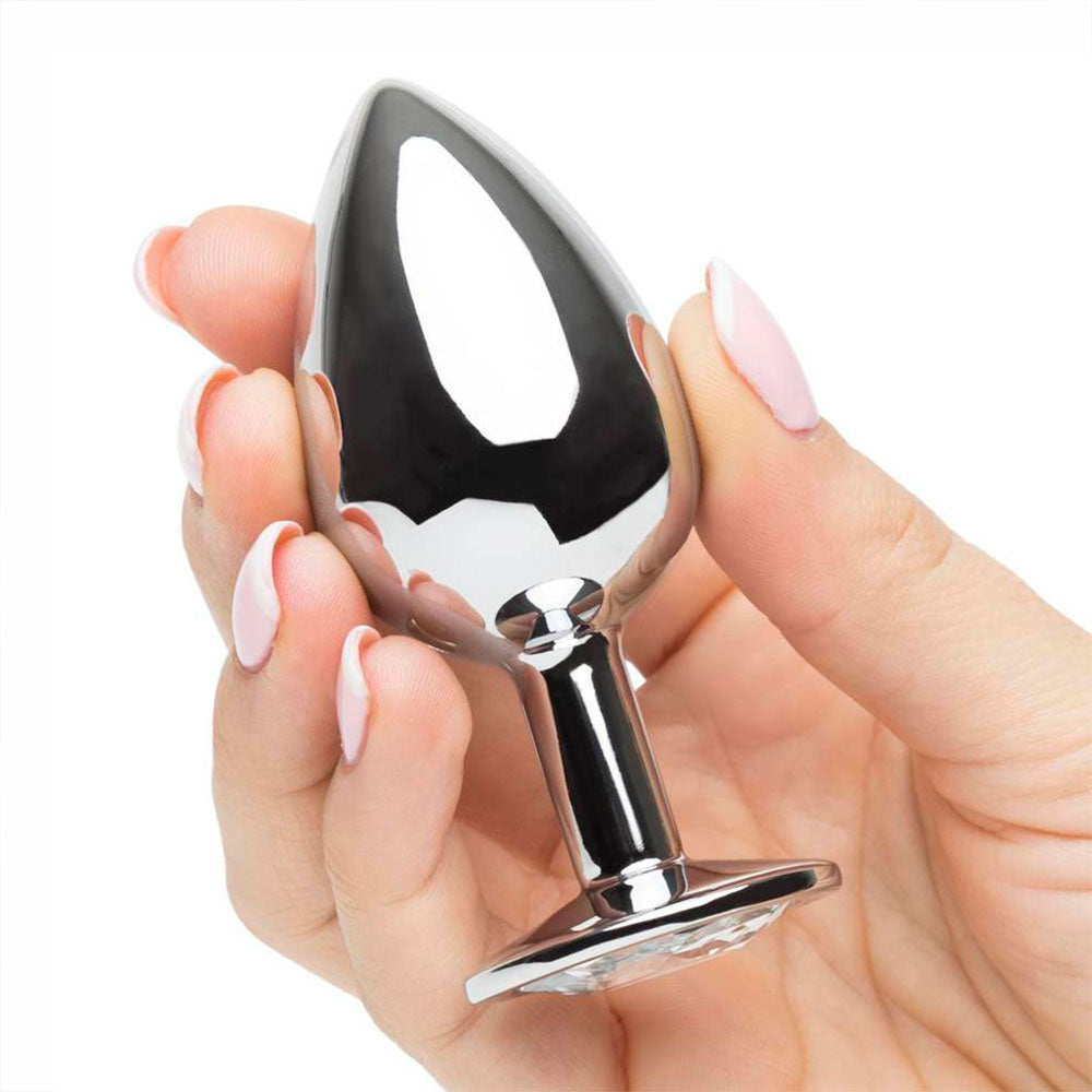 LARGE Heart Base Metal butt plug Red 9 cm Δευτερεύουσα εικόνα προϊόντος