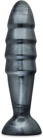 Jet Destructor Butt Plug with suction Black 27 cm